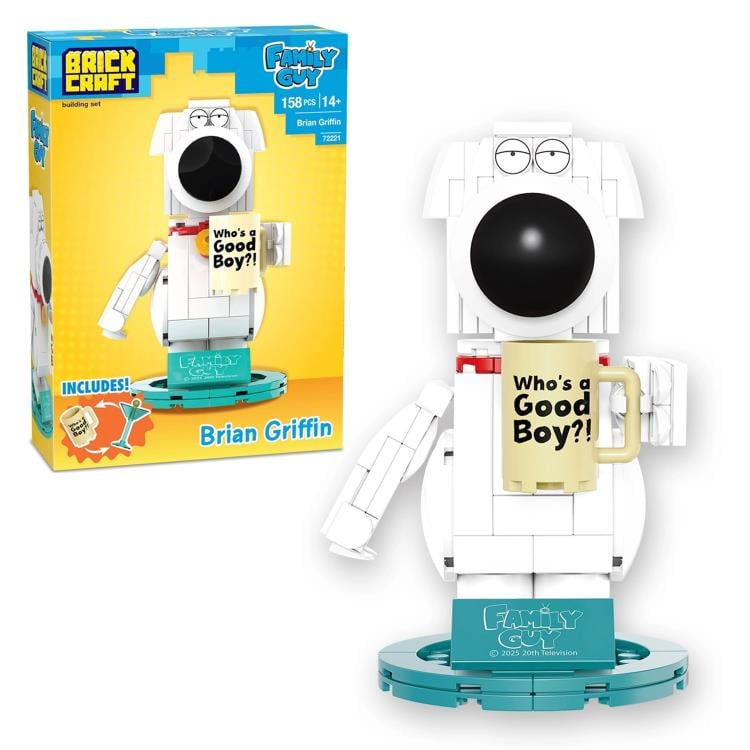 Family Guy Brian Griffin Brick Building Set Gallery Image 5