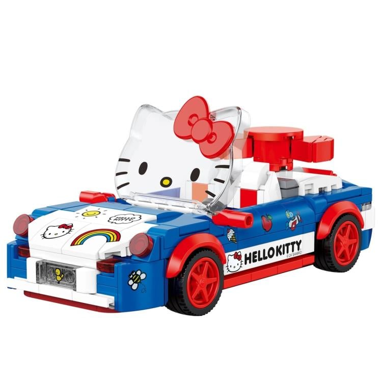 Sanrio Hello Kitty Convertible Car Brick Building Set