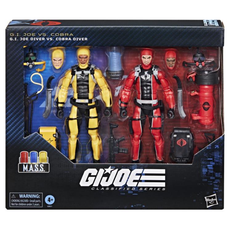 G.I. Joe Classified Series #169 G.I. Joe Diver vs. Cobra Diver Exclusive Action Figure Set Gallery Image 14