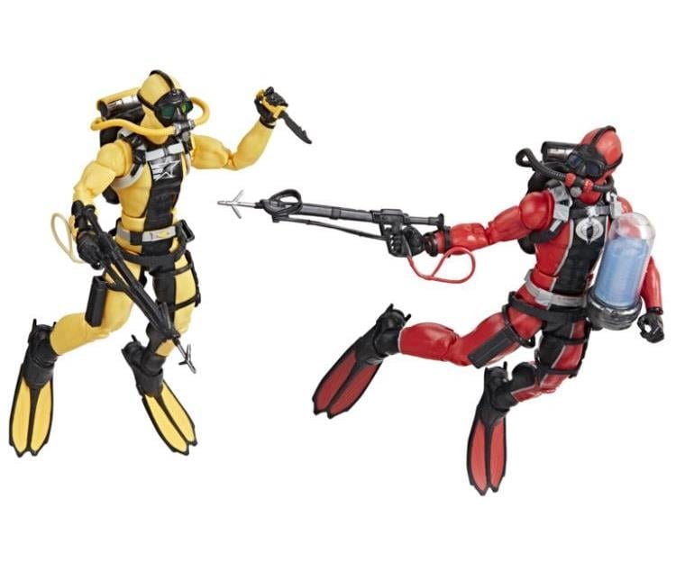 G.I. Joe Classified Series #169 G.I. Joe Diver vs. Cobra Diver Exclusive Action Figure Set Gallery Image 12