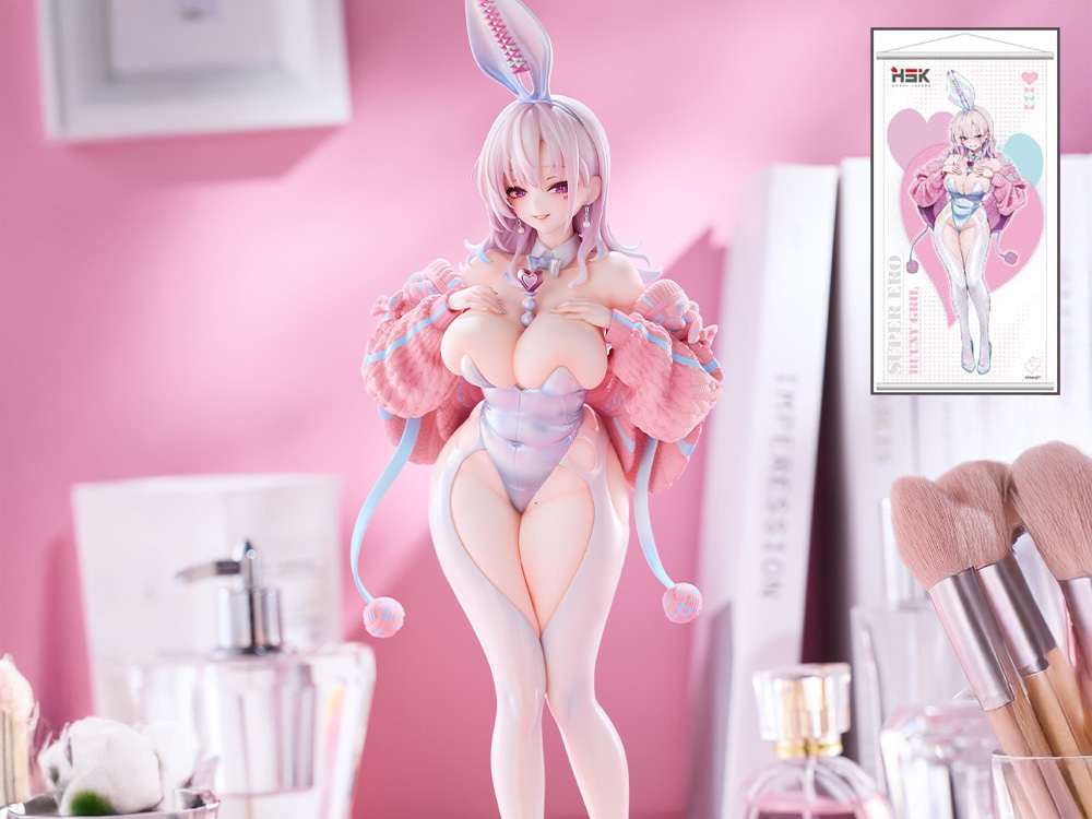 CheLA77 Illustration Knit Bunny Girl (Deluxe Edition) 1/6 Scale Figure Gallery Image 1