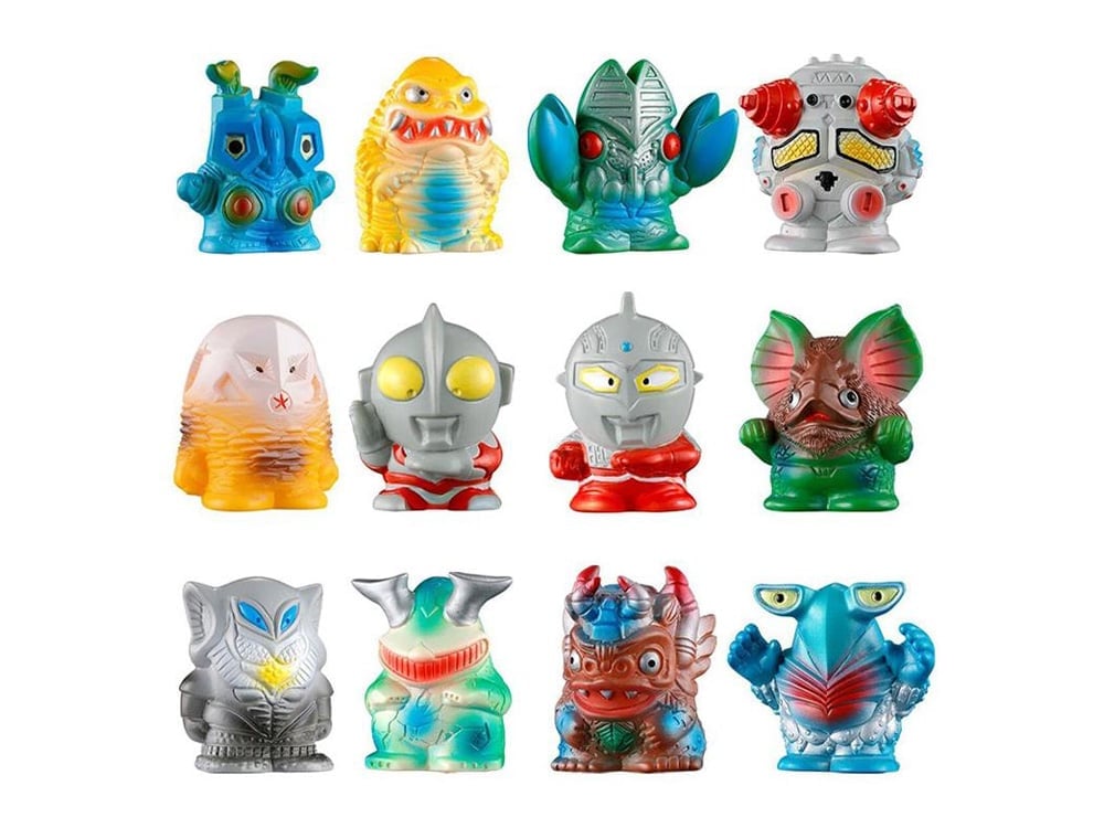 Ultraman Mini Sofvi Chronicle Ultra Monster Retro Color Collection