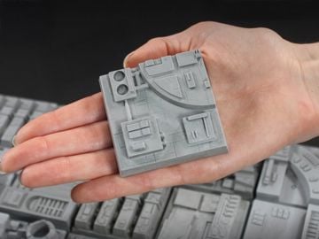 Star Wars: A New Hope Parts of the Galaxy Death Star Surface Tile