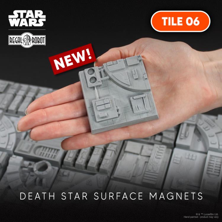 Star Wars: A New Hope Parts of the Galaxy Death Star Surface Tile 06 Magnet Gallery Image 3