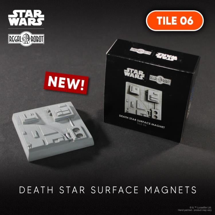 Star Wars: A New Hope Parts of the Galaxy Death Star Surface Tile 06 Magnet Gallery Image 4