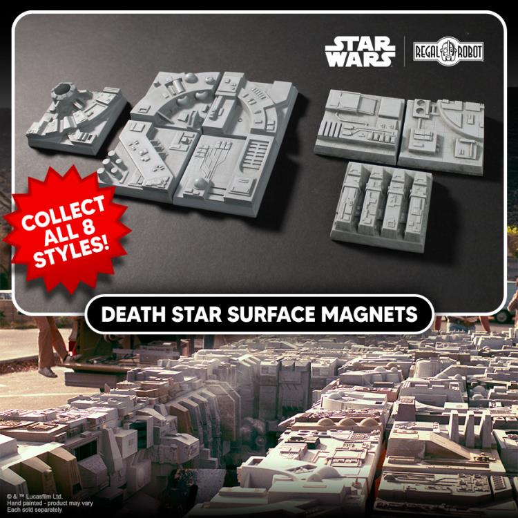 Star Wars: A New Hope Parts of the Galaxy Death Star Surface Tile 07 Magnet Gallery Image 6