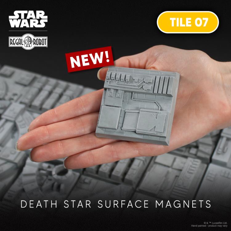 Star Wars: A New Hope Parts of the Galaxy Death Star Surface Tile 07 Magnet Gallery Image 3