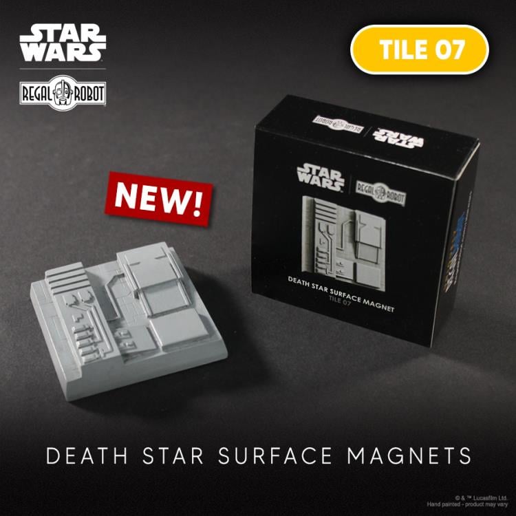 Star Wars: A New Hope Parts of the Galaxy Death Star Surface Tile 07 Magnet Gallery Image 4