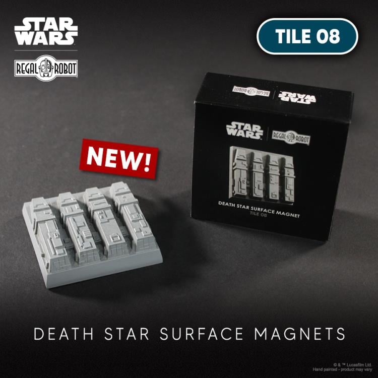 Star Wars: A New Hope Parts of the Galaxy Death Star Surface Tile 08 Magnet Gallery Image 4