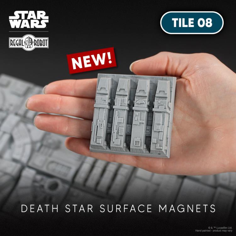 Star Wars: A New Hope Parts of the Galaxy Death Star Surface Tile 08 Magnet Gallery Image 3