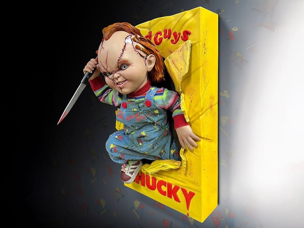 Bride of Chucky Chucky Half Scale Limited Edition Wall Sculpture