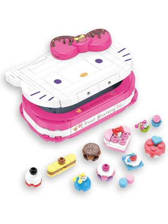 Hello Kitty Dessert Box Brick Building Set