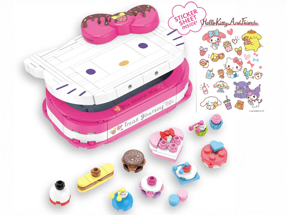 Hello Kitty Dessert Box Brick Building Set