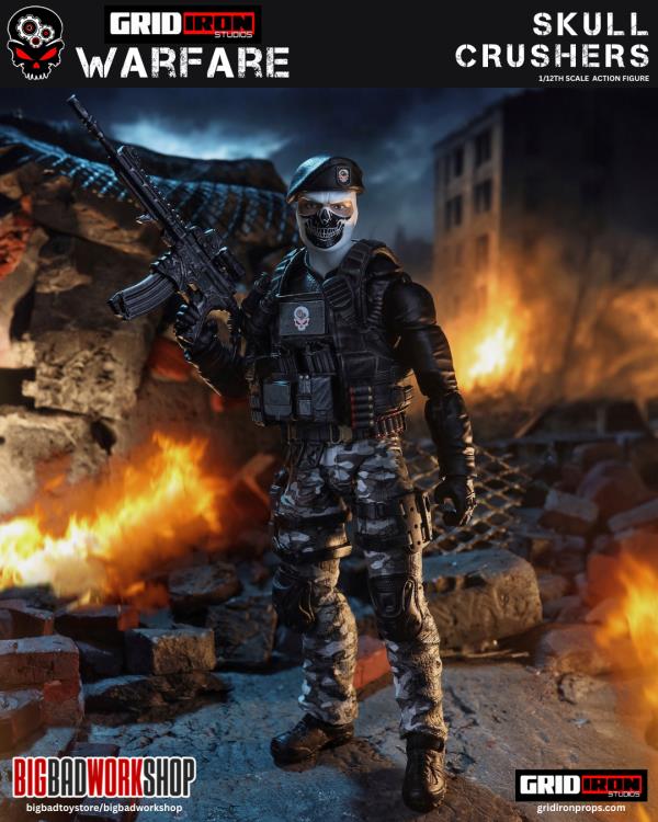 Gridiron Warfare Skull Crushers 1/12 Scale BBTS Exclusive Action Figure Gallery Image 3