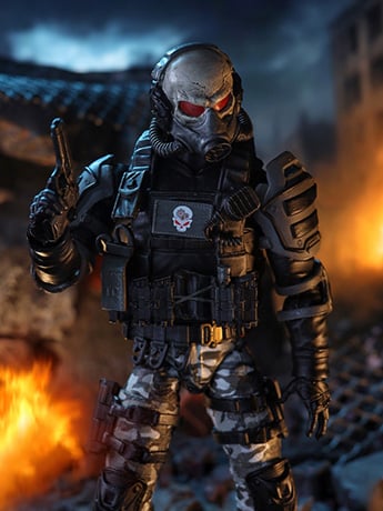 Gridiron Warfare Skull Crushers 1/12 Scale BBTS Exclusive Action Figure Gallery Image 2