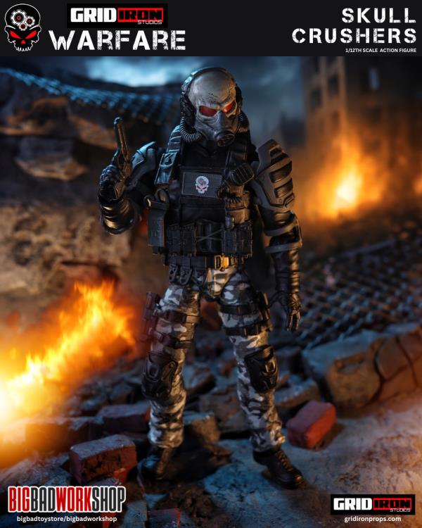 Gridiron Warfare Skull Crushers 1/12 Scale BBTS Exclusive Action Figure Gallery Image 5