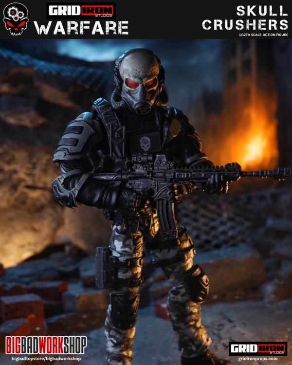 Gridiron Warfare Skull Crushers 1/12 Scale BBTS Exclusive Action Figure Gallery Image 6
