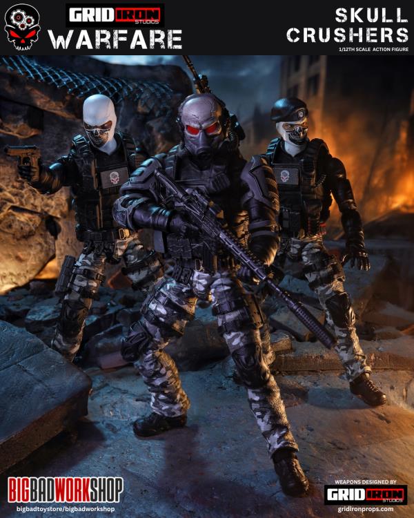 Gridiron Warfare Skull Crushers 1/12 Scale BBTS Exclusive Action Figure Gallery Image 8