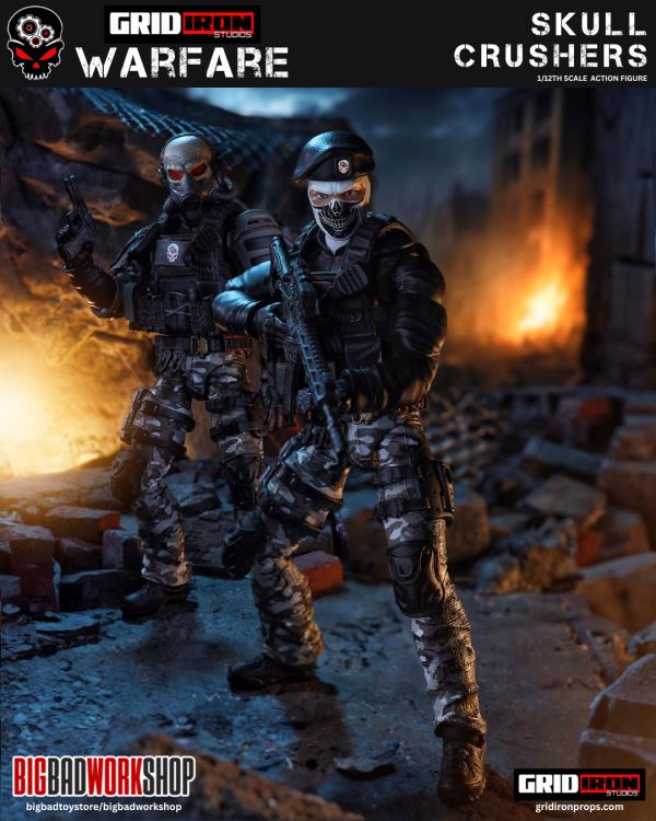 Gridiron Warfare Skull Crushers 1/12 Scale BBTS Exclusive Action Figure Gallery Image 9