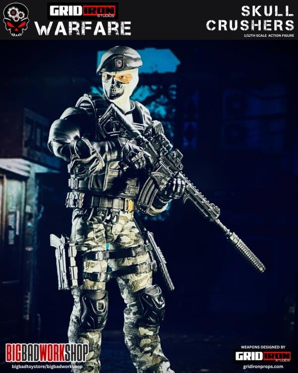 Gridiron Warfare Skull Crushers 1/12 Scale BBTS Exclusive Action Figure Gallery Image 14