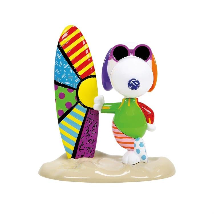 Peanuts Joe Cool Surf Figurine (Romero Britto) Gallery Image 4