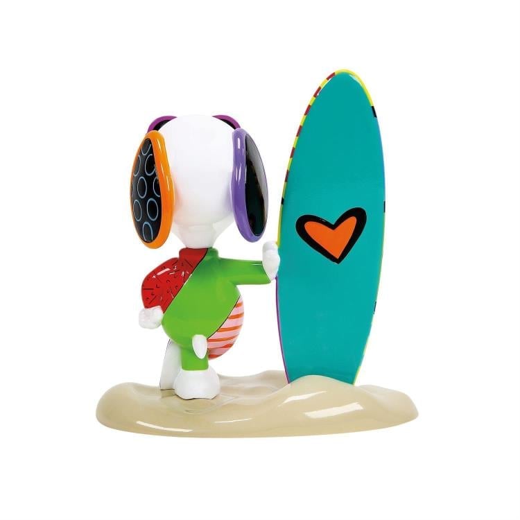 Peanuts Joe Cool Surf Figurine (Romero Britto) Gallery Image 5