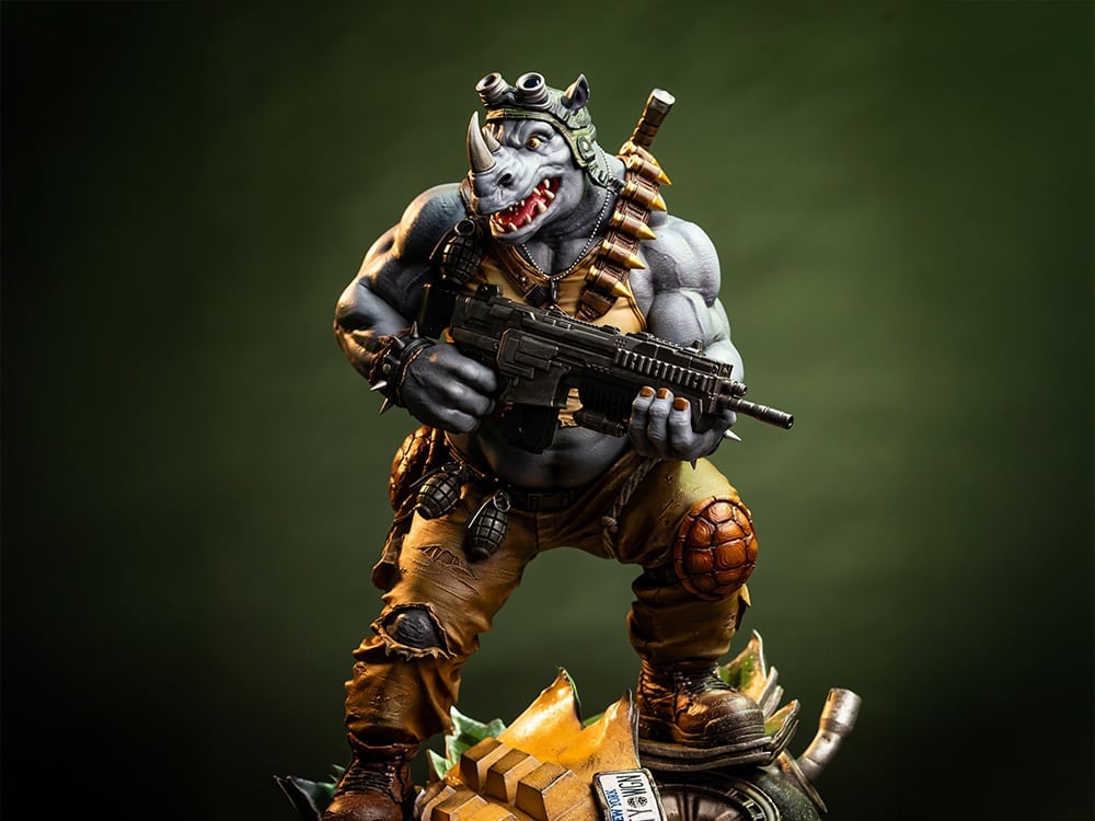 Teenage Mutant Ninja Turtles Legends Rocksteady 1/3 Scale Limited