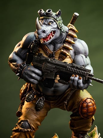 Teenage Mutant Ninja Turtles Legends Rocksteady 1/3 Scale Limited
