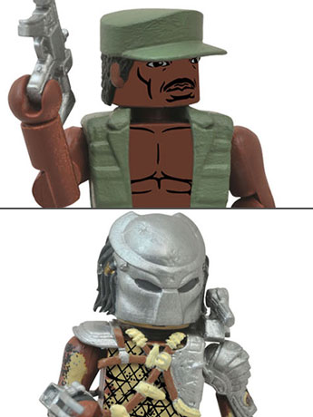 Predator Minimates Series 1 Dillon vs. Masked Predator Gallery Image 2