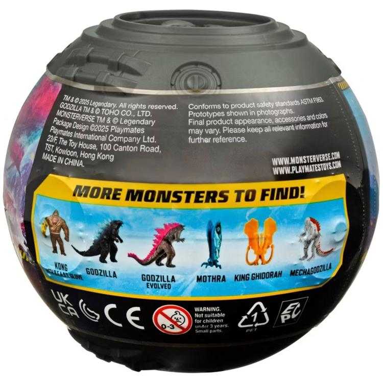 MonsterVerse Titan Containment Sphere Box of 6 Random Figures Gallery Image 10