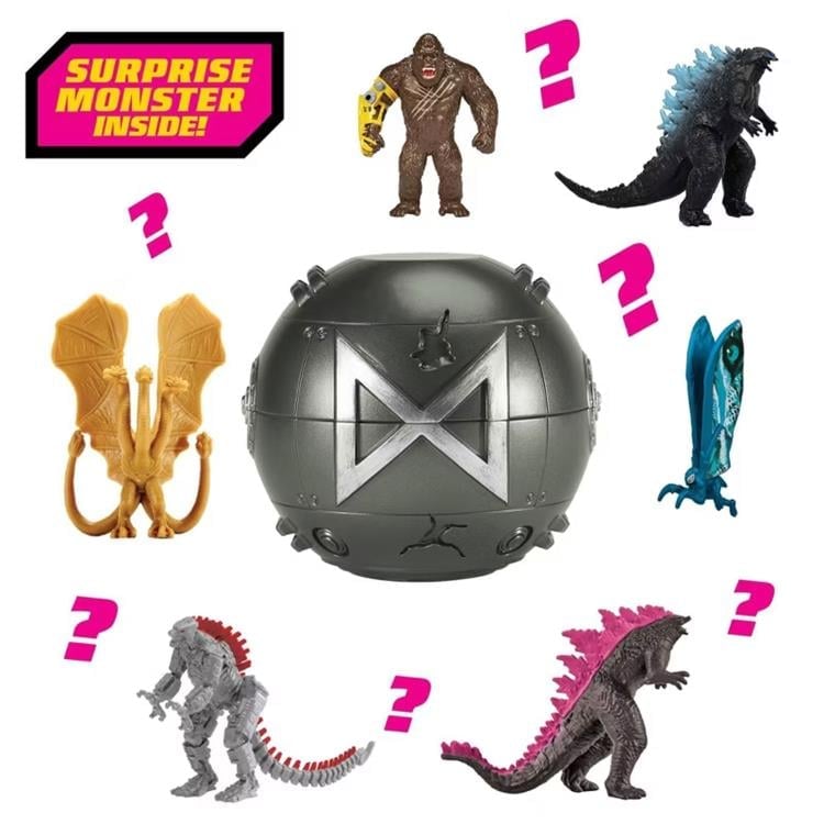 MonsterVerse Titan Containment Sphere Box of 6 Random Figures Gallery Image 3
