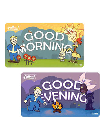 Fallout Vault Boy (Good Morning/Good Evening) Double-Sided Playmat Gallery Image 2