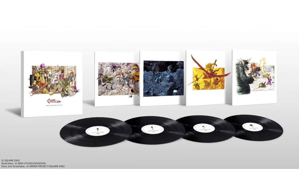 Chrono Trigger Original Soundtrack Vinyl 4XLP Box Set Gallery Image 5