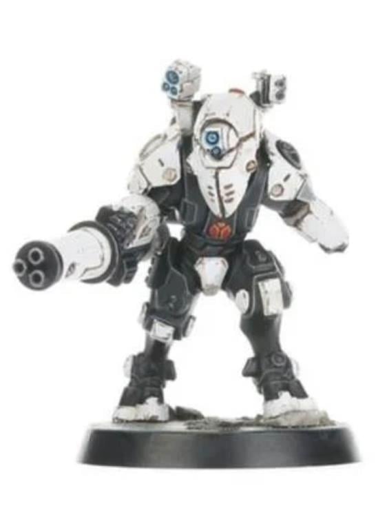 Warhammer 40,000: Kill Team- XV26 Stealth Battlesuits Miniatures Set Gallery Image 5