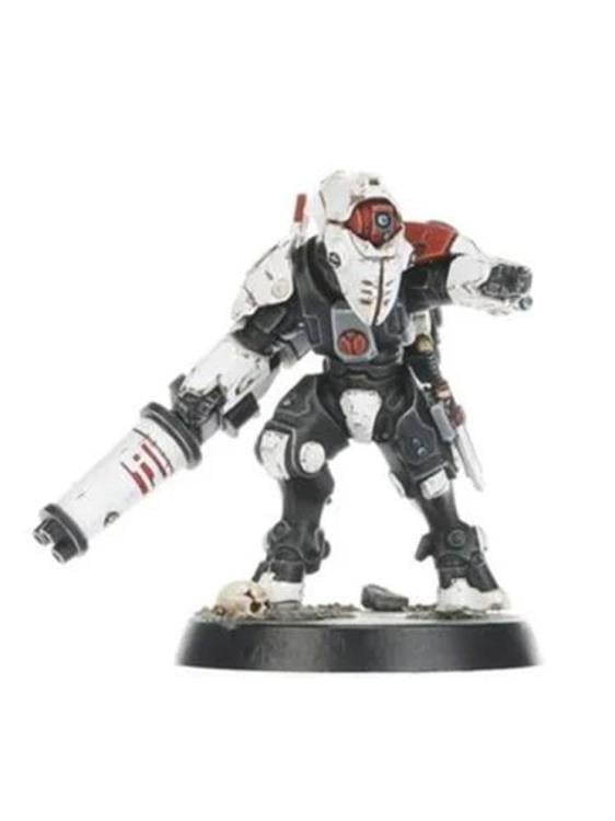 Warhammer 40,000: Kill Team- XV26 Stealth Battlesuits Miniatures Set Gallery Image 4