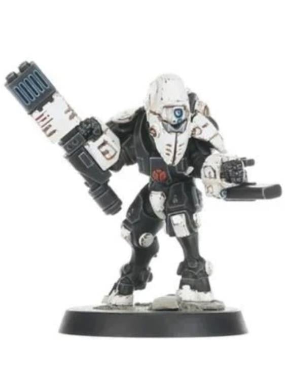 Warhammer 40,000: Kill Team- XV26 Stealth Battlesuits Miniatures Set Gallery Image 7
