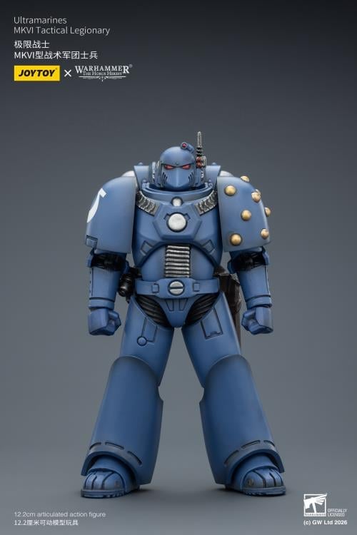 Warhammer: The Horus Heresy Ultramarines MKVI Tactical Legionary 1/18 Scale Action Figure Gallery Image 4