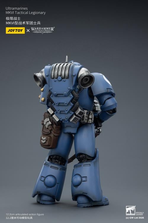 Warhammer: The Horus Heresy Ultramarines MKVI Tactical Legionary 1/18 Scale Action Figure Gallery Image 7