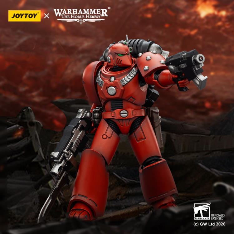 Warhammer: The Horus Heresy Blood Angels MKVI Tactical Legionary 1/18 Scale Action Figure Gallery Image 3