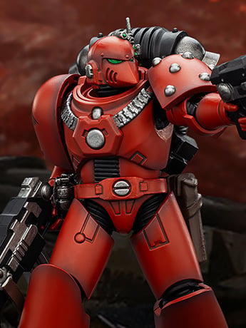Warhammer: The Horus Heresy Blood Angels MKVI Tactical Legionary 1/18 Scale Action Figure Gallery Image 2