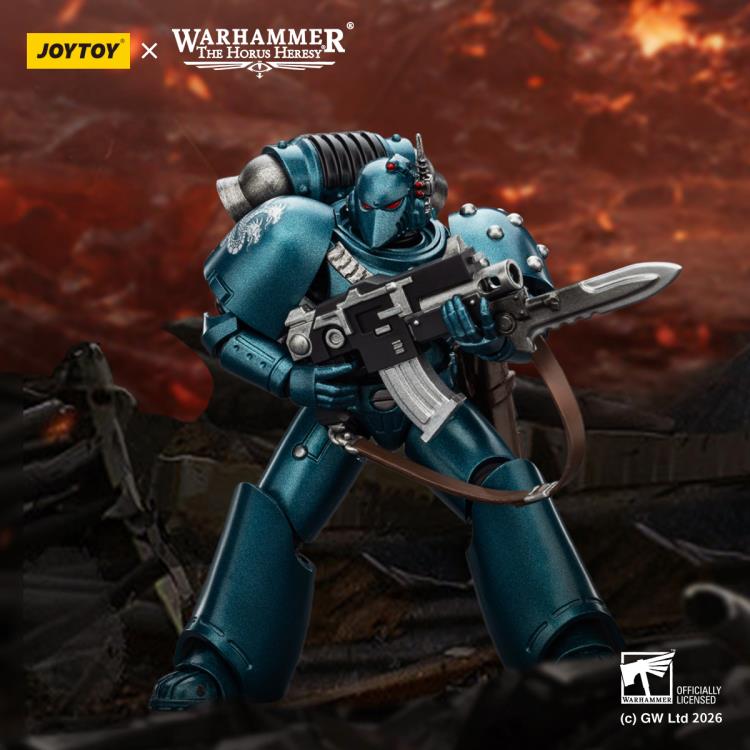 Warhammer: The Horus Heresy Alpha Legion MKVI Tactical Legionary 1/18 Scale Action Figure Gallery Image 3