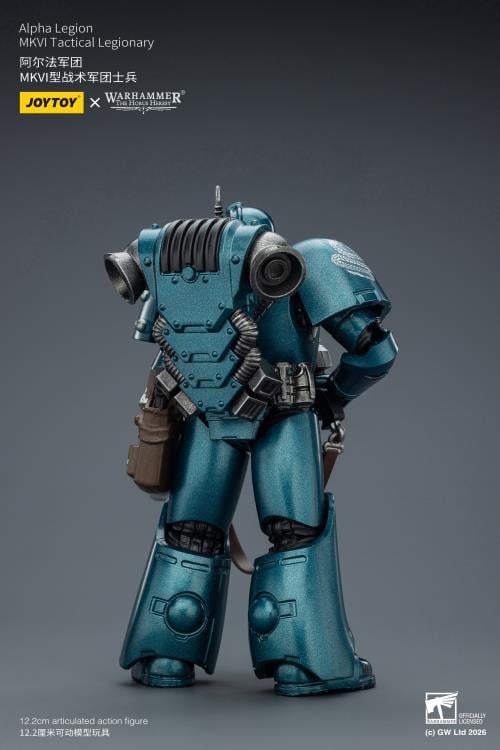 Warhammer: The Horus Heresy Alpha Legion MKVI Tactical Legionary 1/18 Scale Action Figure Gallery Image 7