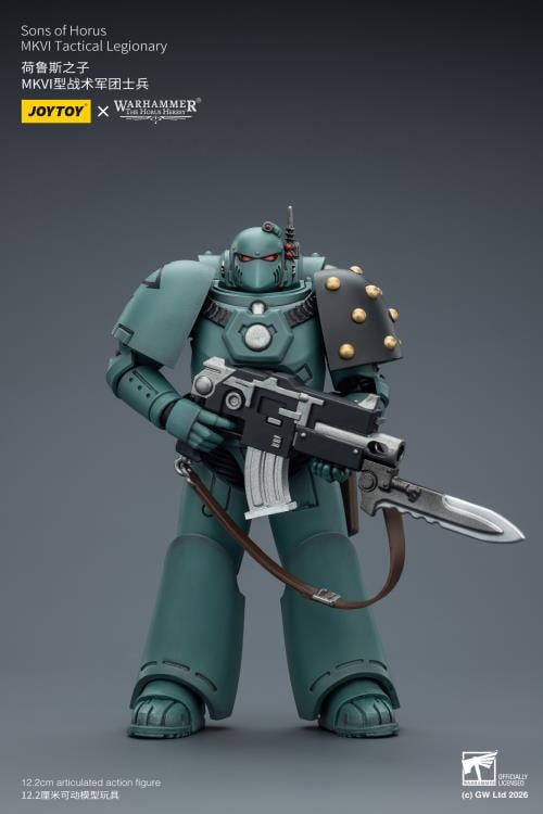 Warhammer: The Horus Heresy Sons of Horus MKVI Tactical Legionary 1/18 Scale Action Figure Gallery Image 5