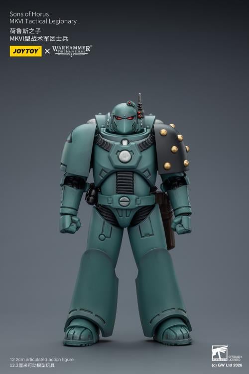 Warhammer: The Horus Heresy Sons of Horus MKVI Tactical Legionary 1/18 Scale Action Figure Gallery Image 4