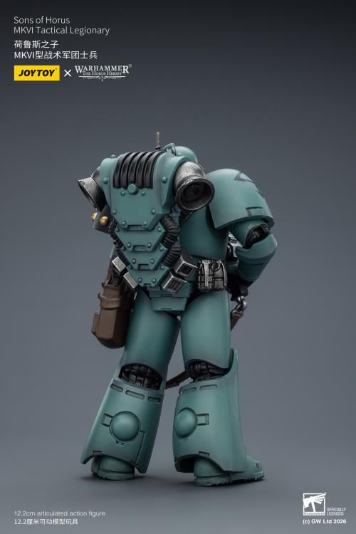 Warhammer: The Horus Heresy Sons of Horus MKVI Tactical Legionary 1/18 Scale Action Figure Gallery Image 7