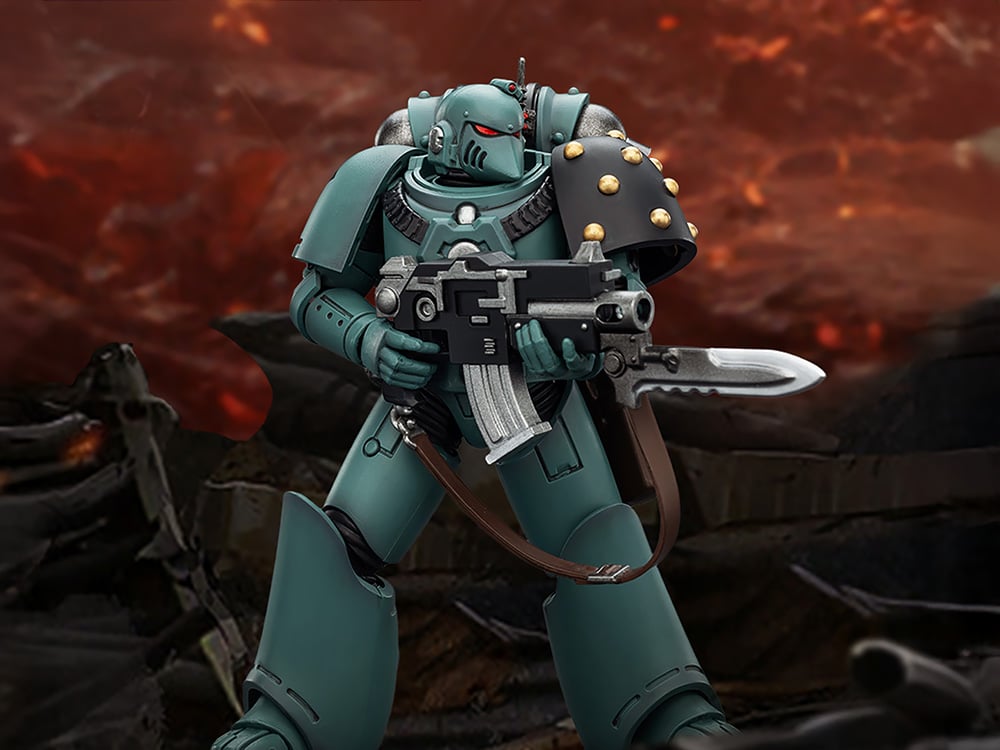 Warhammer: The Horus Heresy Sons of Horus MKVI Tactical Legionary 1/18 Scale Action Figure Gallery Image 1