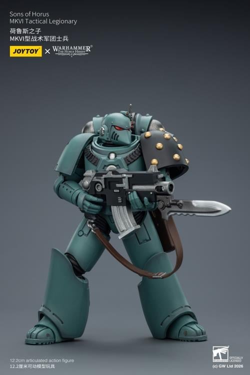 Warhammer: The Horus Heresy Sons of Horus MKVI Tactical Legionary 1/18 Scale Action Figure Gallery Image 8