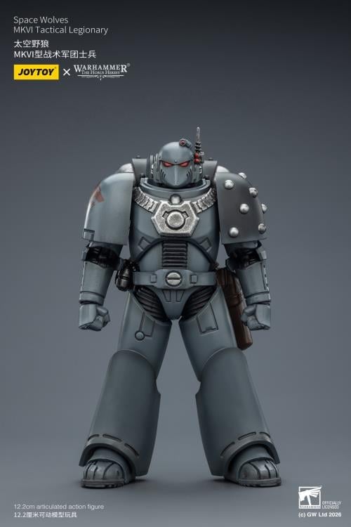 Warhammer: The Horus Heresy Space Wolves MKVI Tactical Legionary 1/18 Scale Action Figure Gallery Image 4