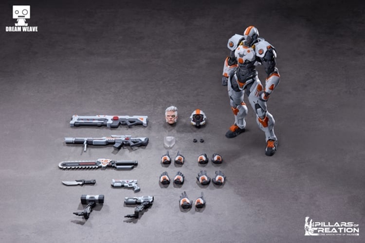 Pillars of Creation The Apocalypse of Galaxy Kane Power Armor Action Figure Gallery Image 14
