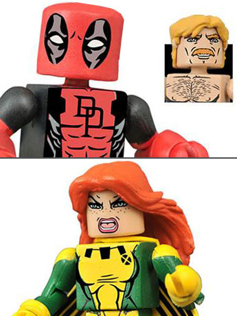 Marvel Minimates Wave 65 Deadpool Secret Wars Deadpool & X-Force Siryn Gallery Image 2